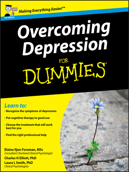 Cover of Overcoming Depression For Dummies